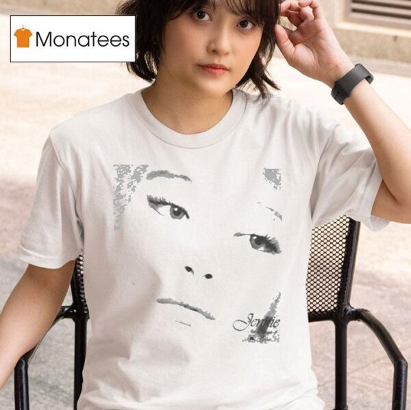 Jennie Face Bershka T Shirt