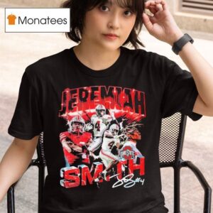 Jeremiah Smith Ohio State Buckeyes Pepper Signature T Shirt
