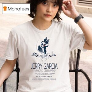 Jerry Garcia Symphonic Celebration At Red Rocks In Morrison Co On July T Shirt