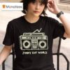 Jimmy Eat World Boombox Radio T Shirt