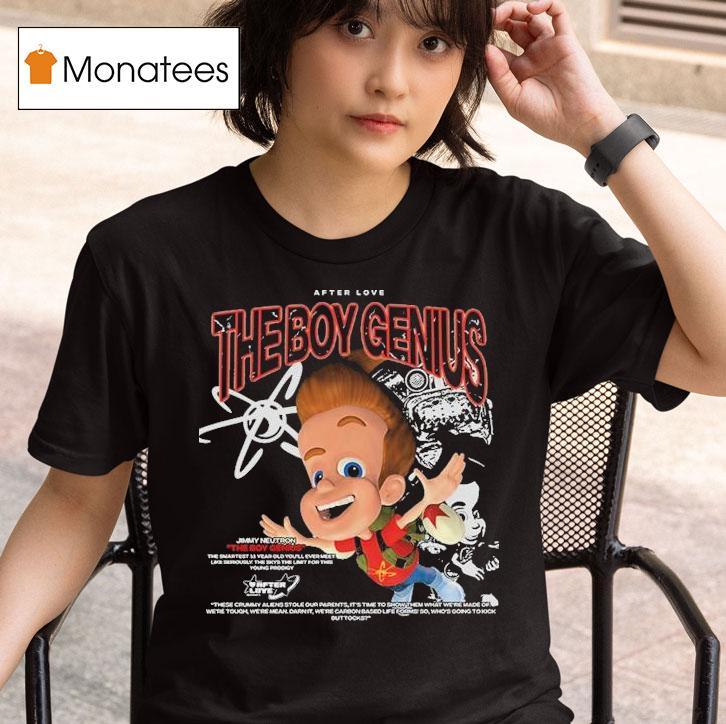 Jimmy Neutron The Boy Genius After Love T Shirt