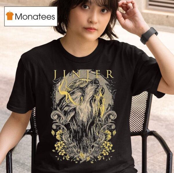 Jinjer Wolflower T Shirt