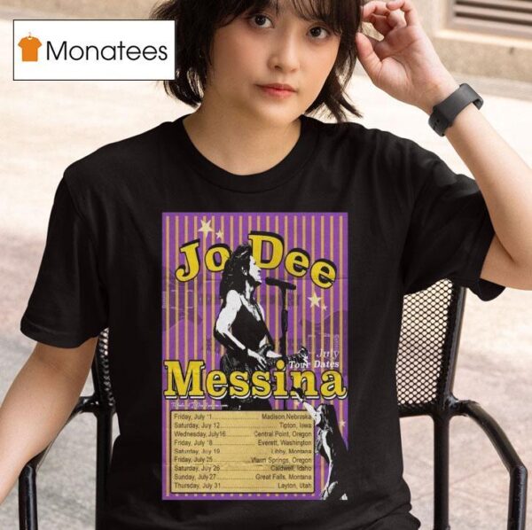 Jo Dee Messina July Tour Dates T Shirt