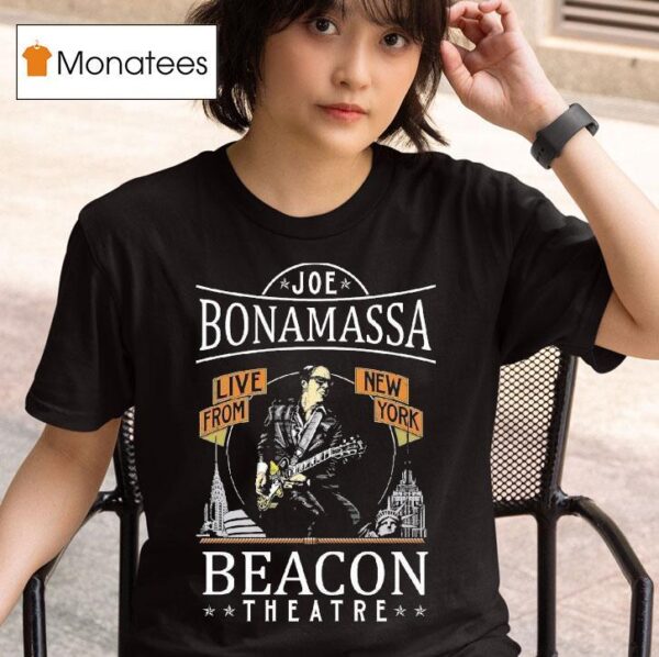Joe Bonamassa Beacon Theatre Live From New York T Shirt