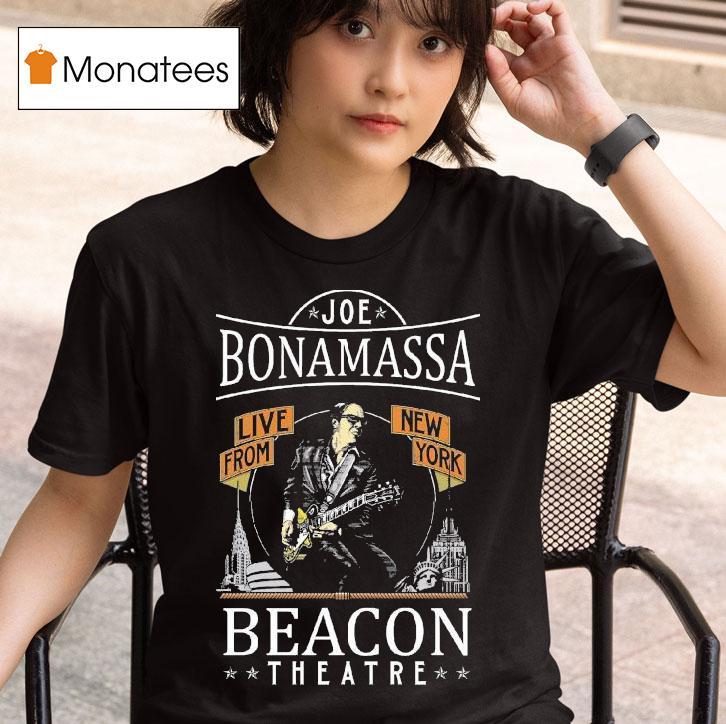 Joe Bonamassa Beacon Theatre Live From New York T Shirt