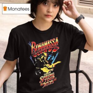 Joe Bonamassa Europe Spring Tour T Shirt