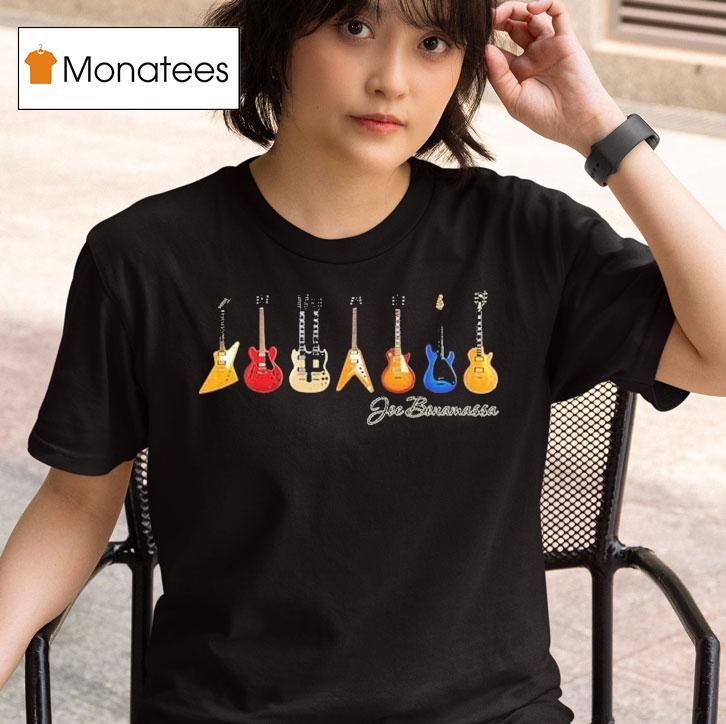 Joe Bonamassa Guitars T Shirt