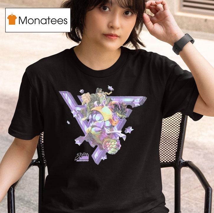 Jojo Jotaro Mirror Logo Hypland T Shirt