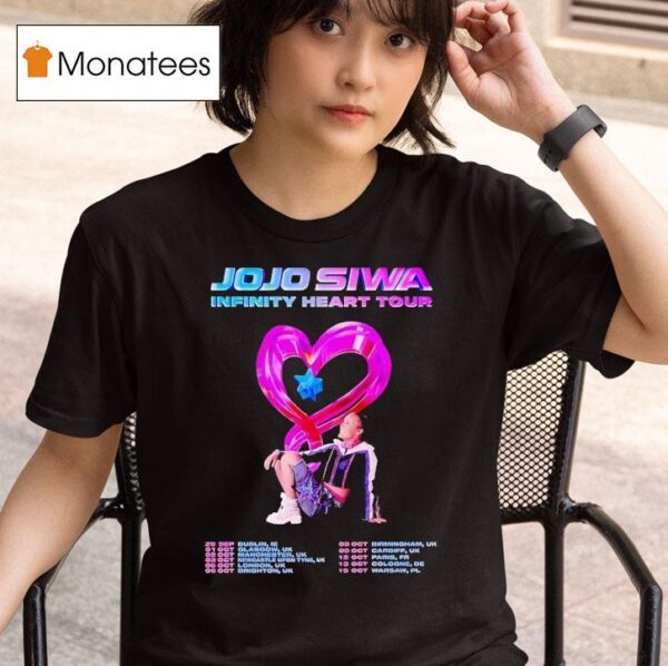 Jojo Siwa Infinity Heart Tour T Shirt
