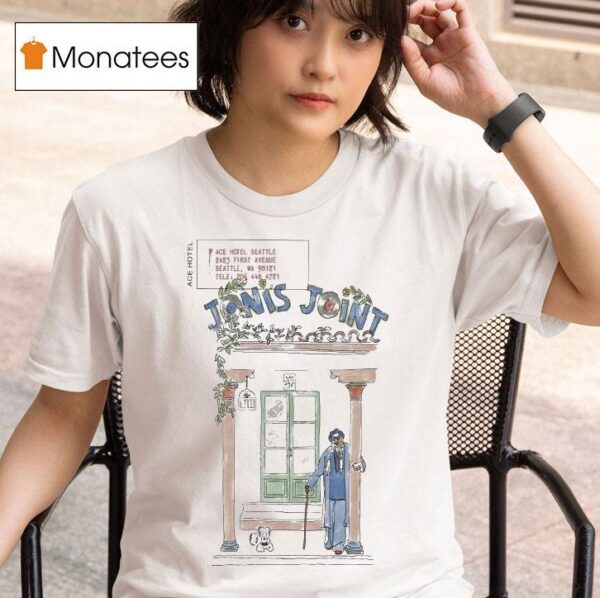Joni Mitchell Joni S Joint Ace Hotel Seattle First Avenue Seattle Wa T Shirt