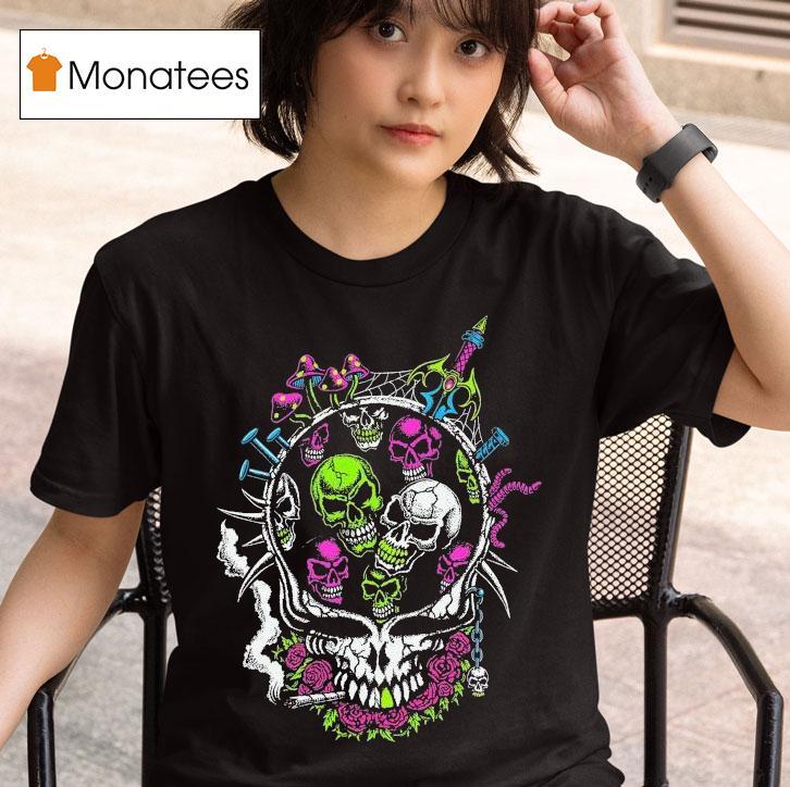 Josh Freydkis Skeleton Factory Skull T Shirt