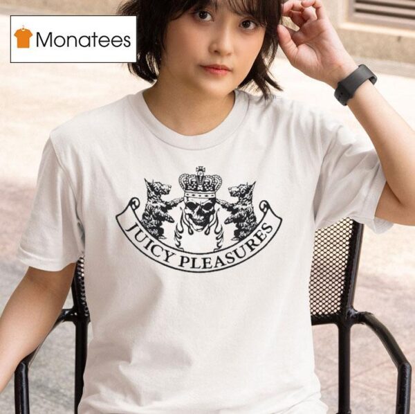 Juicy Pleasures Skull Cres T Shirt