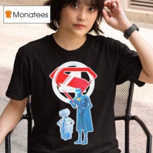 July Is Super Fantastic Fantastic Four X Superman Herbie And Robot Number T Shirt