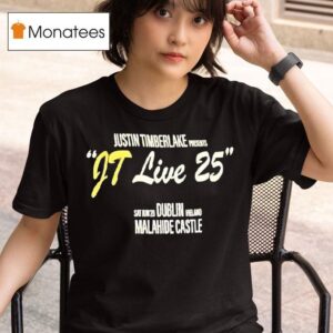 Justin Timberlake Presents Jt Live Sat Jun Dublin Ireland Malahide Castle T Shirt
