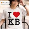 Karrahbooo I Love Kb T Shirt