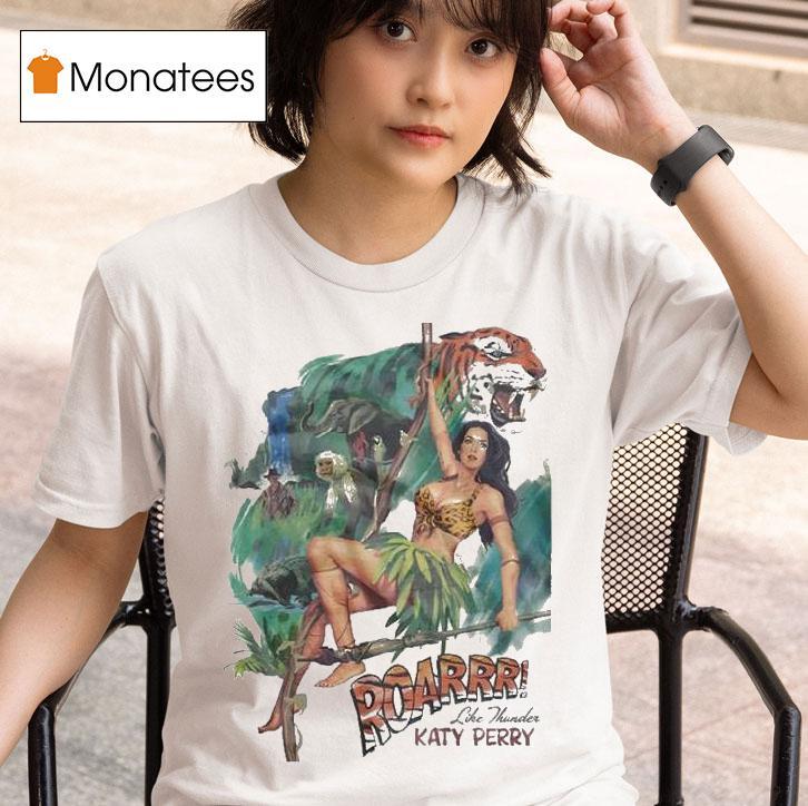 Katy Perry Roar Like Thunder Animal T Shirt
