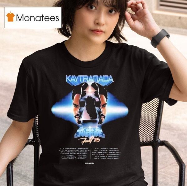 Kaytranada Justice Fall North America Tour Dates Faces Head T Shirt