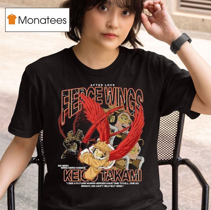 Keigo Takami Fierce Wings T Shirt