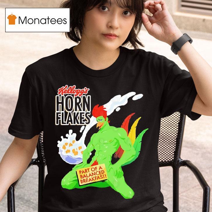 Kellogg S Horn Flakes Part Of A Balanced Breakfas T Shirt