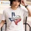 Kerr County Strong Hope Strength Community Texas Strong Hear T Shirt