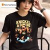 Knickel And Diming Smoking Retro T Shirt
