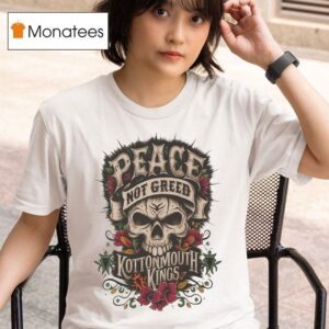 Kottonmouth Kings Peace Not Greed Skull T Shirt