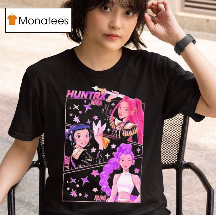 Kpop Demon Hunters Jinu Manga Kpop Huntrix Pin T Shirt