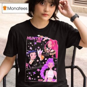 Kpop Demon Hunters Russ Cash Stack Into The Wild Tour T Shirt