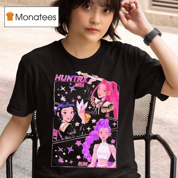 Kpop Demon Hunters Russ Cash Stack Into The Wild Tour T Shirt