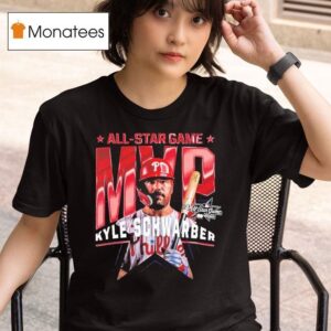 Kyle Schwarber From Philadelphia Phillies Named To Mvp All Star Game Mlb T Shirt