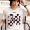 Lady Gaga Chessboard T Shirt