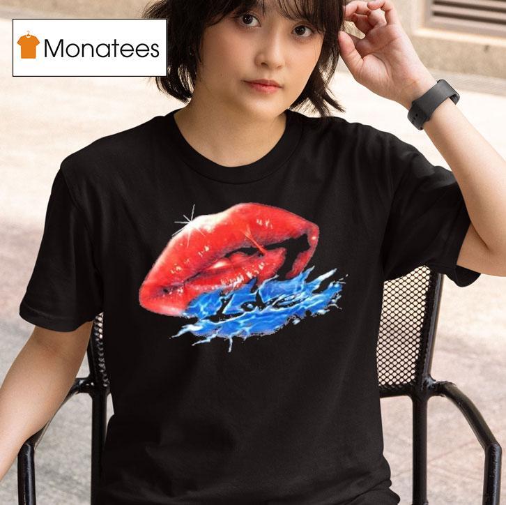 Lady Gaga Love Lip T Shirt