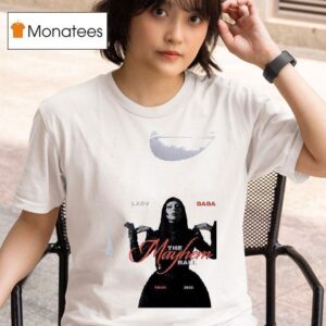 Lady Gaga The Mayhem Ball Tour Roster T Shirt