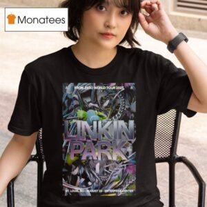 Linkin Park From Zero World Tour Show St Louis Mo T Shirt