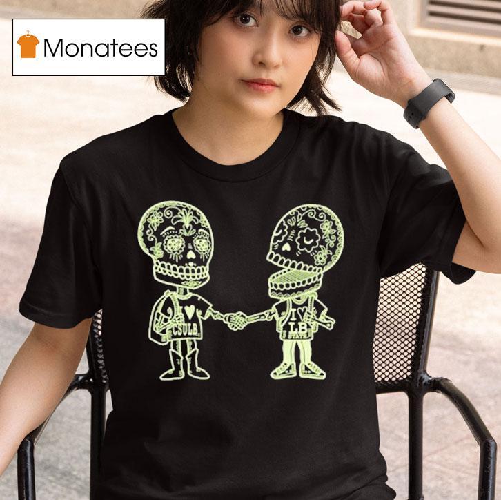 Long Beach State Sugar Skull T Shirt