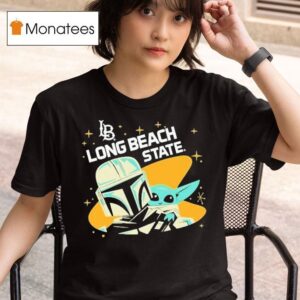 Long Beach State X The Mandalorian Baby Yoda T Shirt