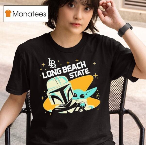 Long Beach State X The Mandalorian Baby Yoda T Shirt