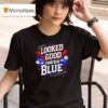 Looked Good From Here Blue Baseball Quote Sarcastic T Shirt