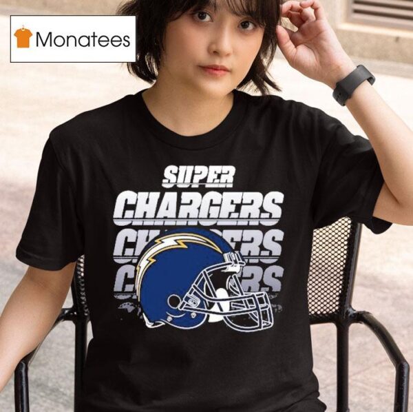 Los Angeles Chargers The Wild Super Chargers Scoop T Shirt