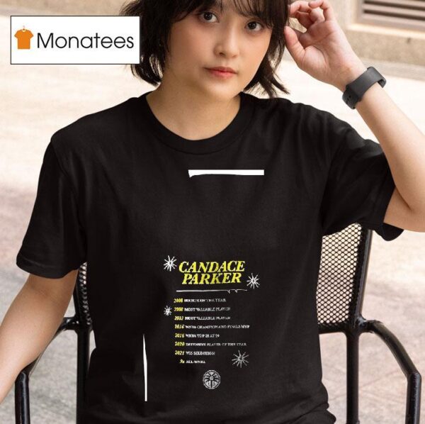 Los Angeles Sparks Candace Parker Roster T Shirt