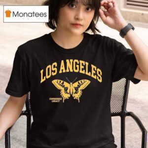 Los Angeles Unfinished Legacy Butterfly T Shirt