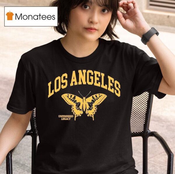 Los Angeles Unfinished Legacy Butterfly T Shirt