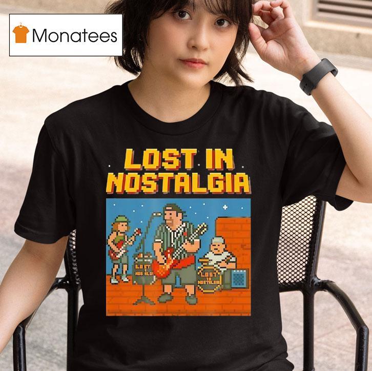 Lost In Nostalgia Bit Band T Shirt