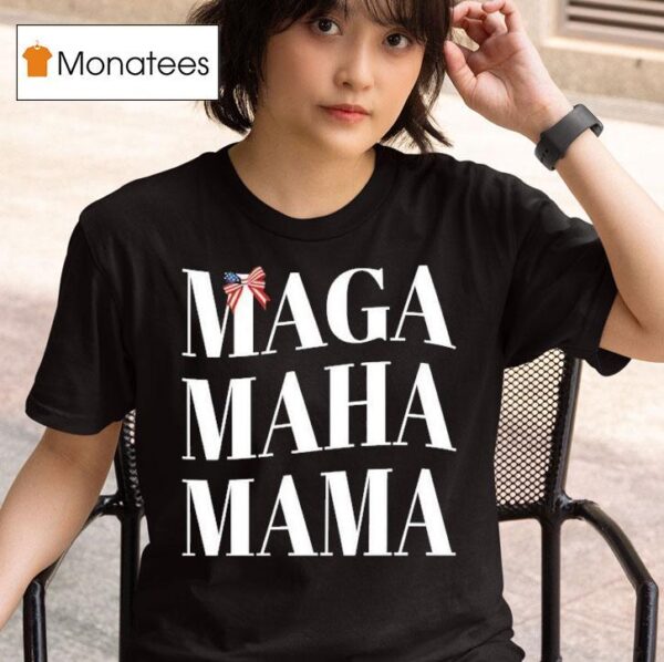 Maga Maha Mama Bow T Shirt