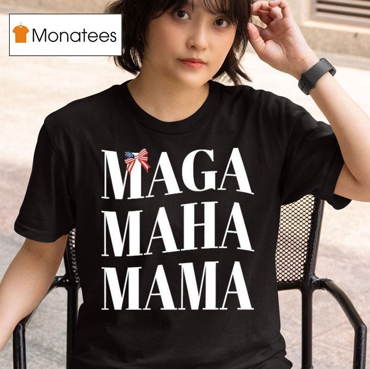 Maga Maha Mama Bow T Shirt