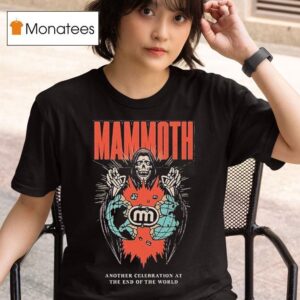 Mammoth Another Celebration At The End Of The World Reaper T Shirt