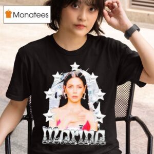 Marina Chrome Stars Live Tour Dates T Shirt