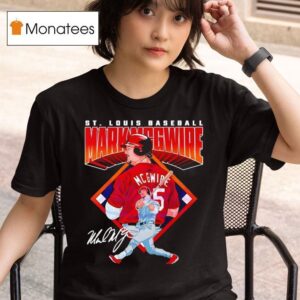 Mark Mcgwire St Louis Diamond Baseball Legend Signature T Shirt