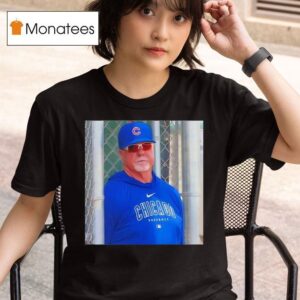 Mark Mcgwire Wearing Chicago Cubs Baseball Photo T Shirt