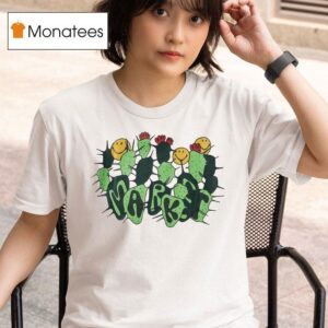 Market Studios Chinatown Market Smiley Cactus T Shirt